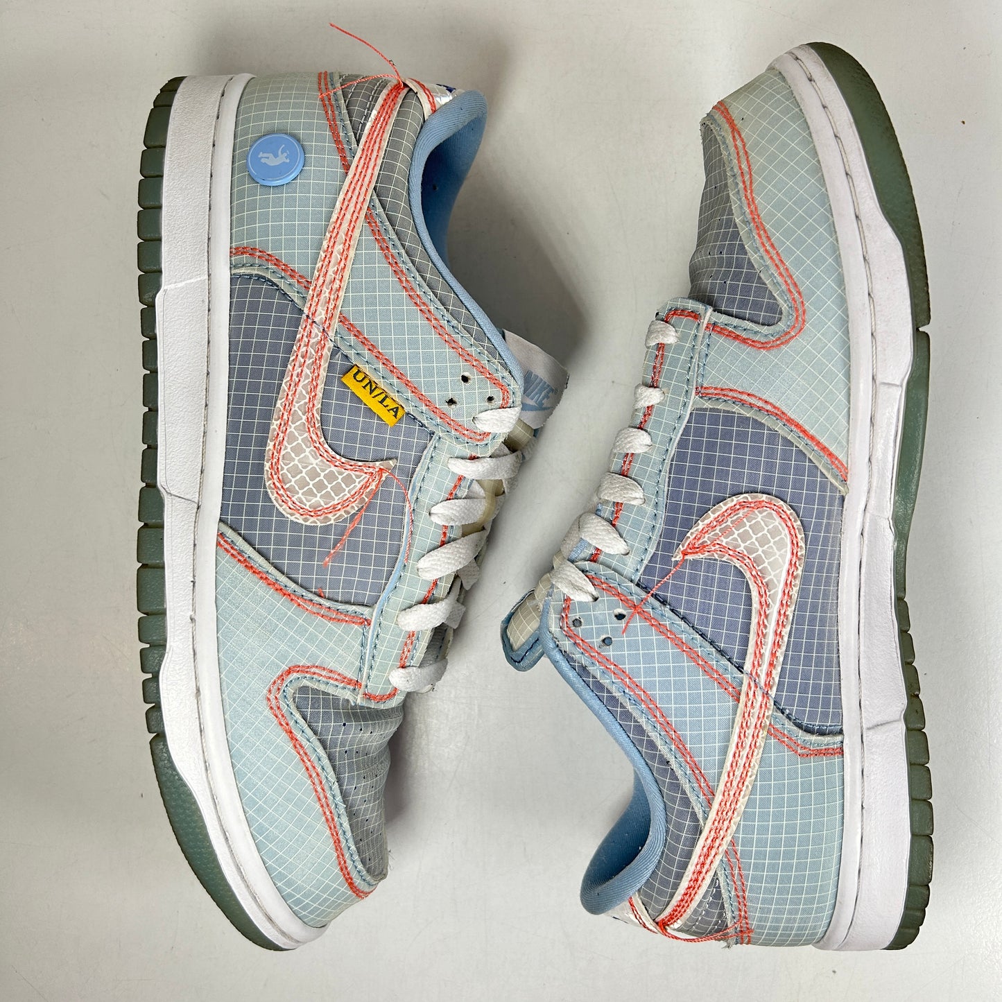 DJ9649 400 Nike Dunk Low Union Passport Pack Argon [USED] - 8 M (Used)