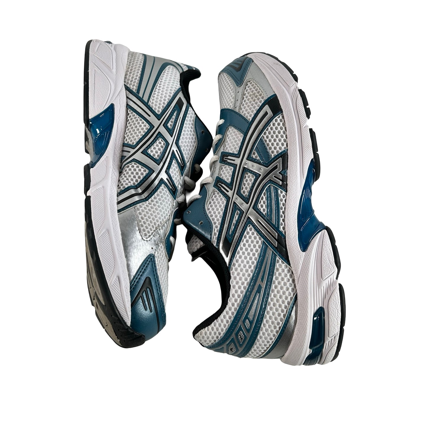 1203A609 103 ASICS Gel-1130 White Restful Teal [USED] - 10 M (Used2)