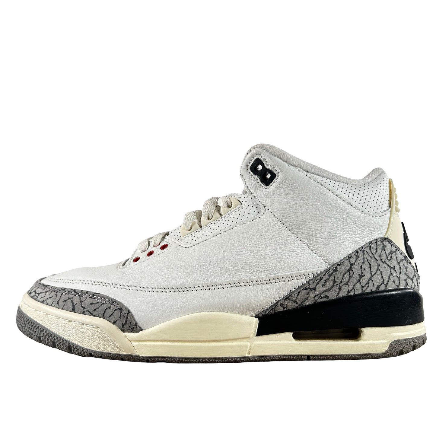 DN3707 100 Jordan 3 Retro White Cement Reimagined [USED] - 8.5 M (Used20)