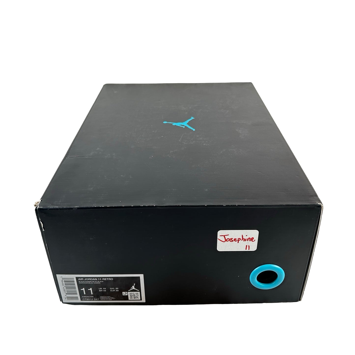 CT8012 047 Jordan 11 Retro Gamma Blue (2025) [USED] - 11 M (Used)