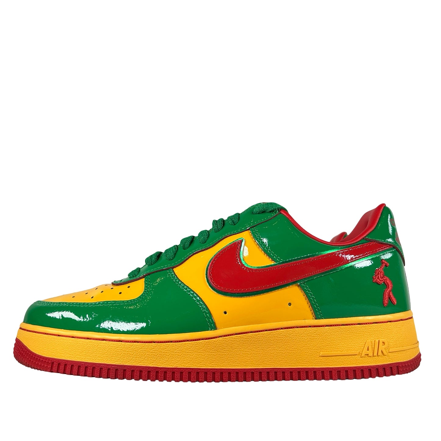 IH4383 300 Nike Air Force 1 Low Lil Yachty Concrete Boys Lucky Green [USED] - 11 M (Used)