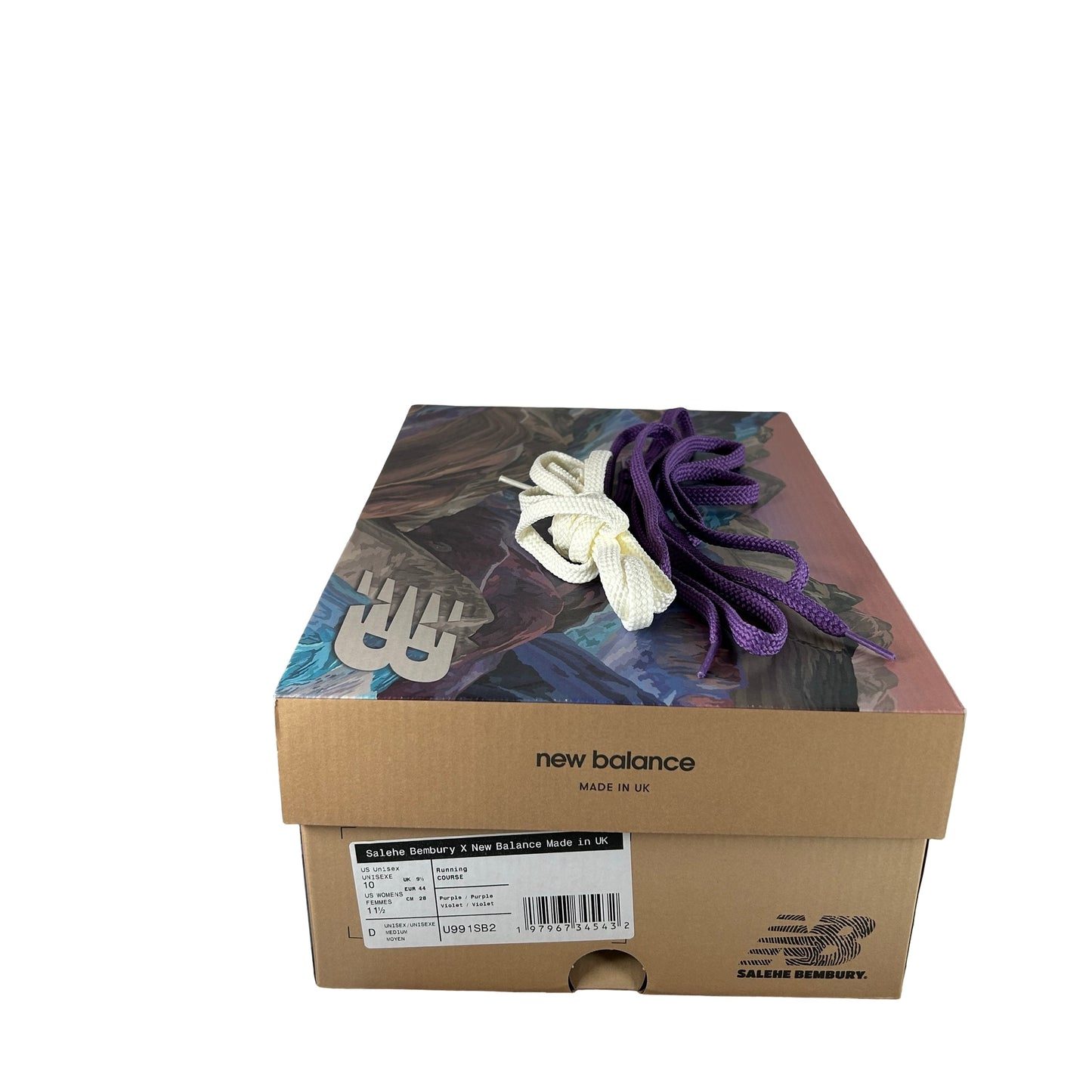 U991SB2 New Balance 991v2 MiUK Salehe Bembury Colors Be The Palette [USED] - 10 M (Used)