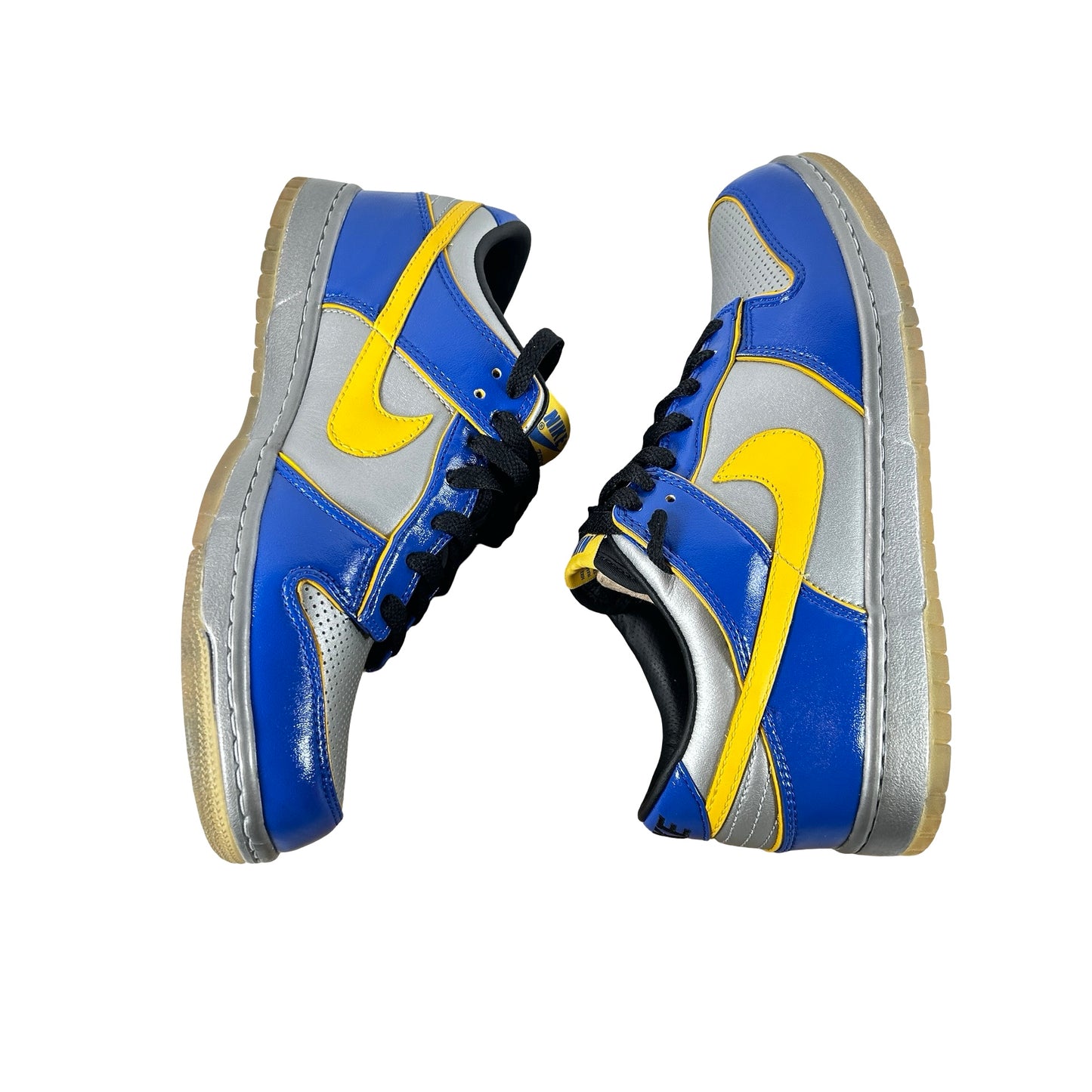 318643 071 Nike Dunk Low Supreme 2008 - 8 M (Yellowing)