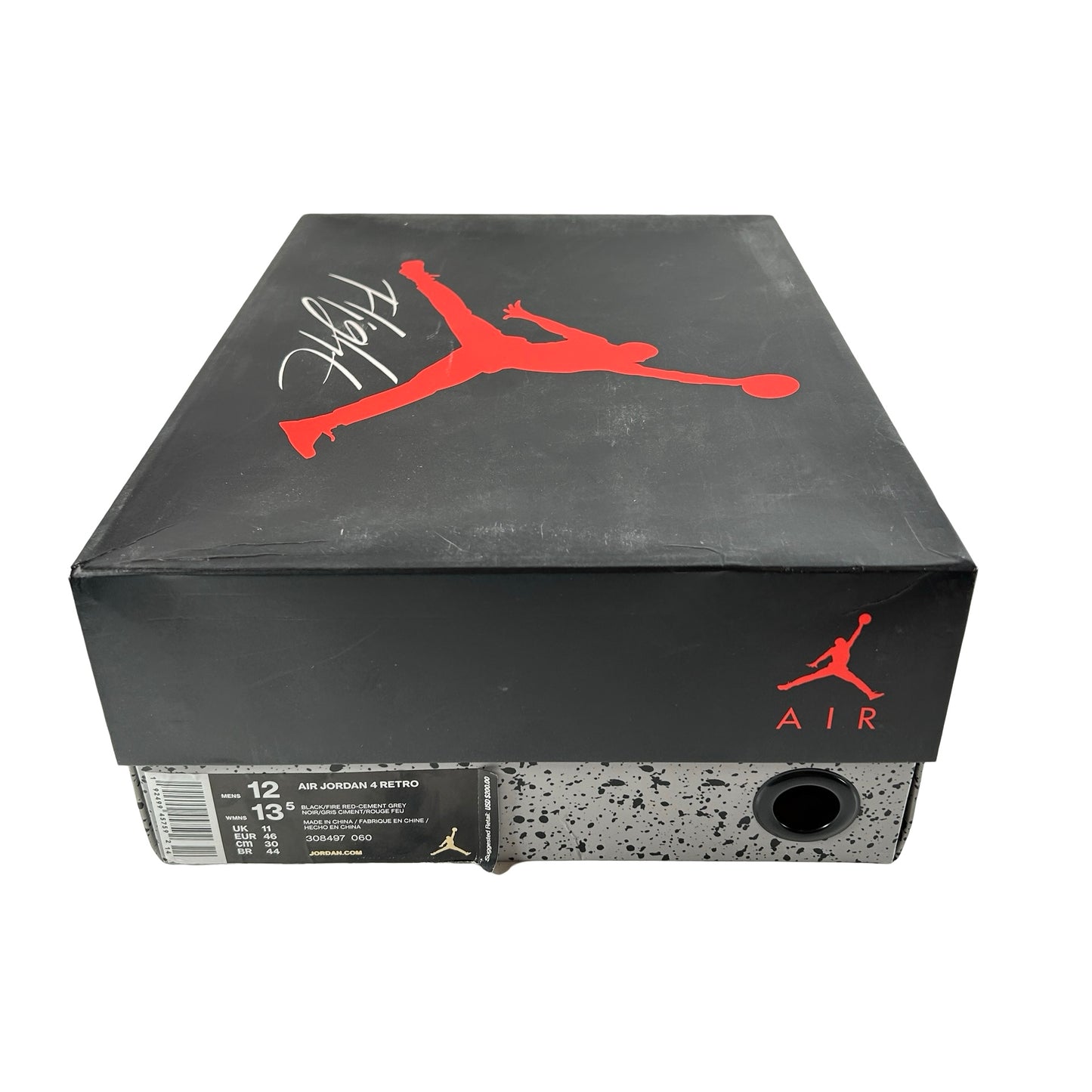 308497 060 Jordan 4 Bred (2019) [USED] - 12 M (Used)