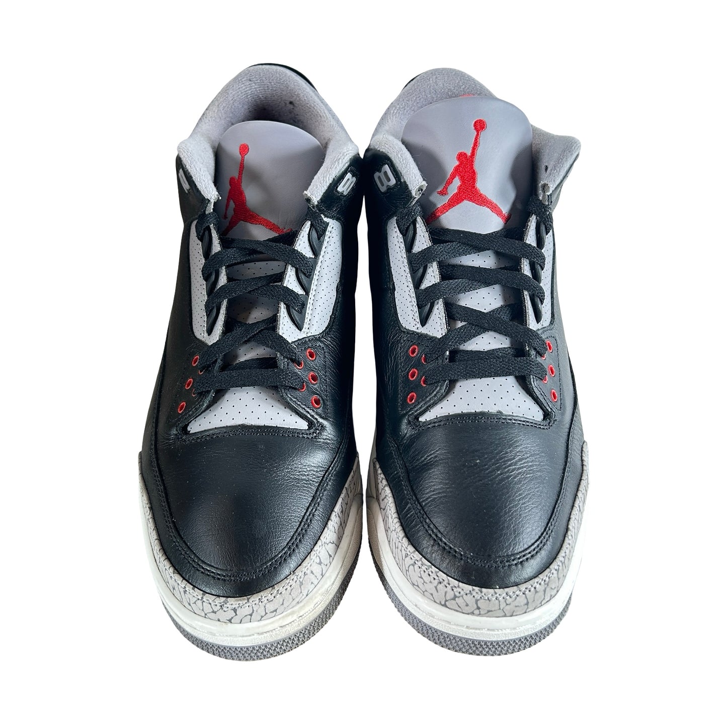 DN3707 010 Jordan 3 Retro Black Cement Reimagined (2024) [USED] - 13 (Used9) (Replace Lid)