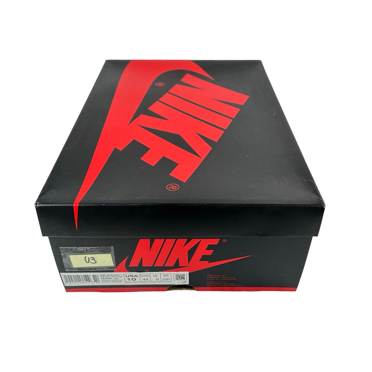 555088 134 Jordan 1 University Blue [USED] - 10 M (Used3)