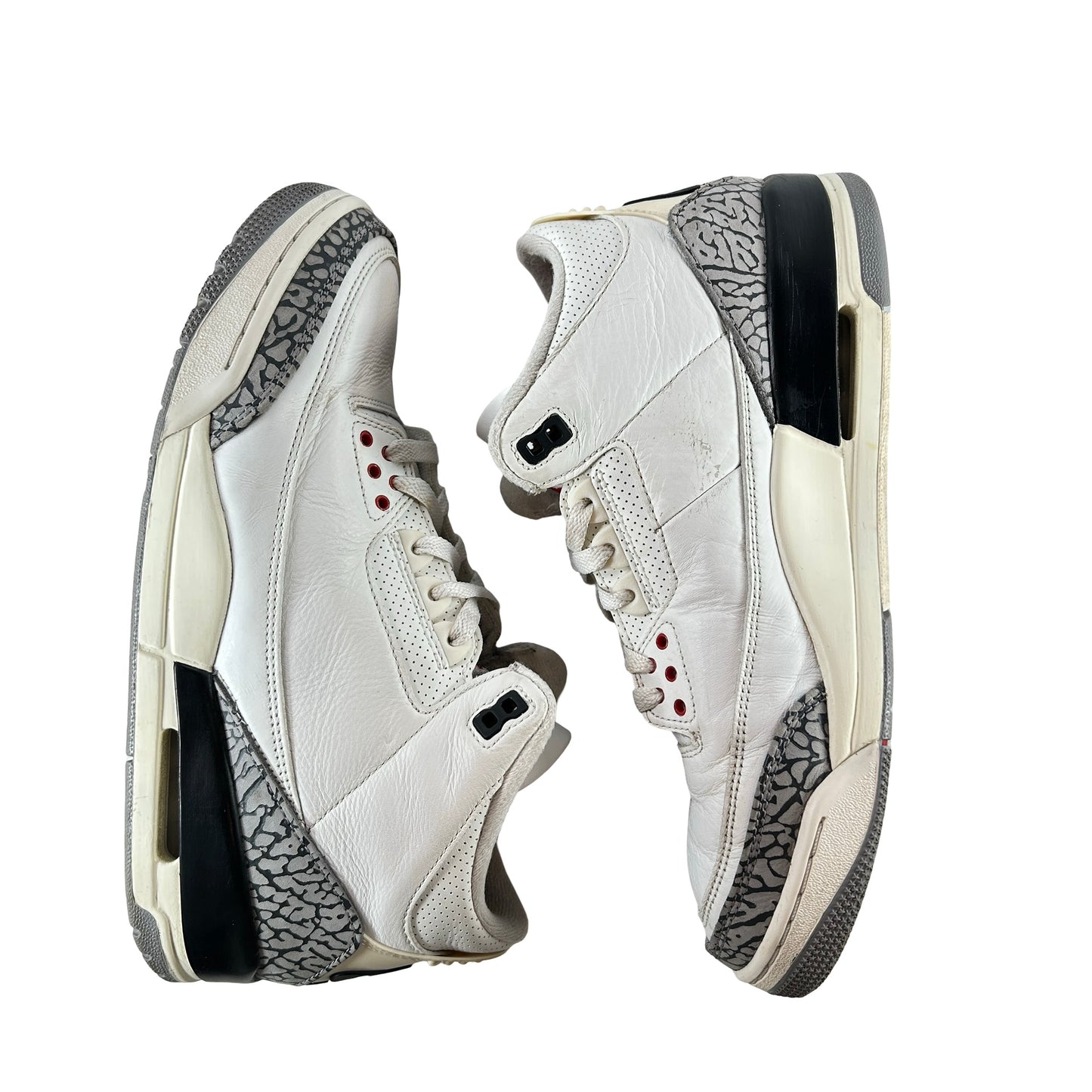 DN3707 100 Jordan 3 Retro White Cement Reimagined [USED] - 10 M (Used) (No Box2)