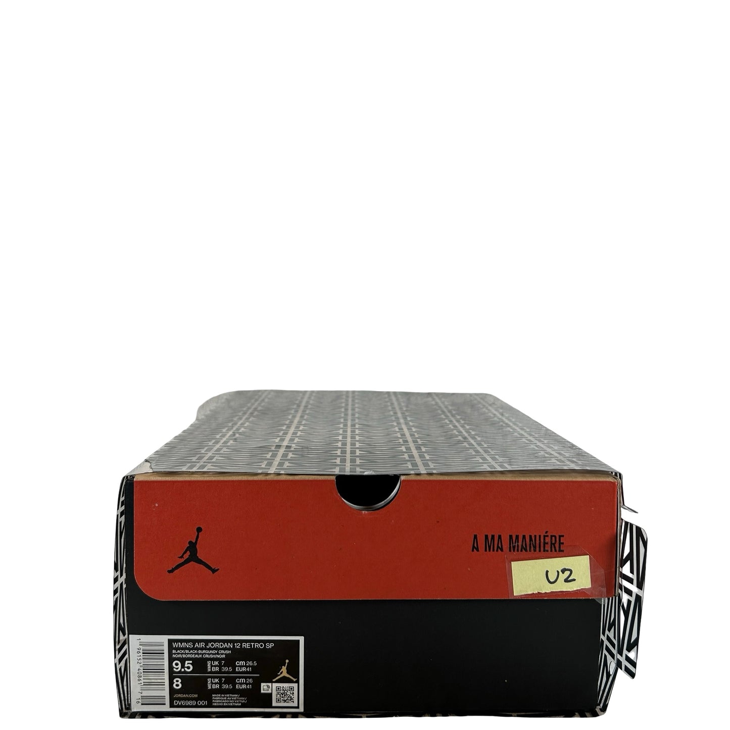 DV6989 001 Jordan 12 Retro SP A Ma Maniére Black (Women's) [USED] - 9.5 W (Used2)