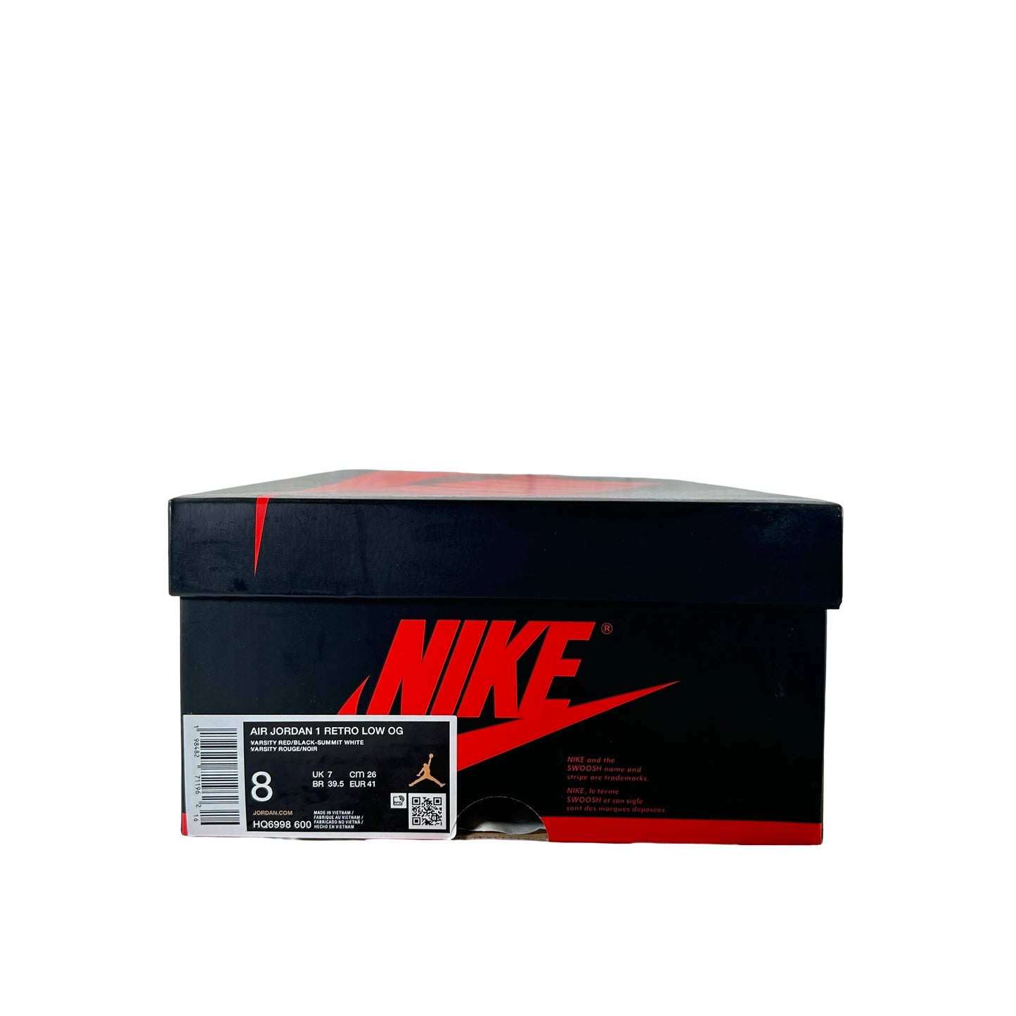 HQ6998 600 Jordan 1 Retro Low OG Chicago (2025) [USED] - 8 M (Used)