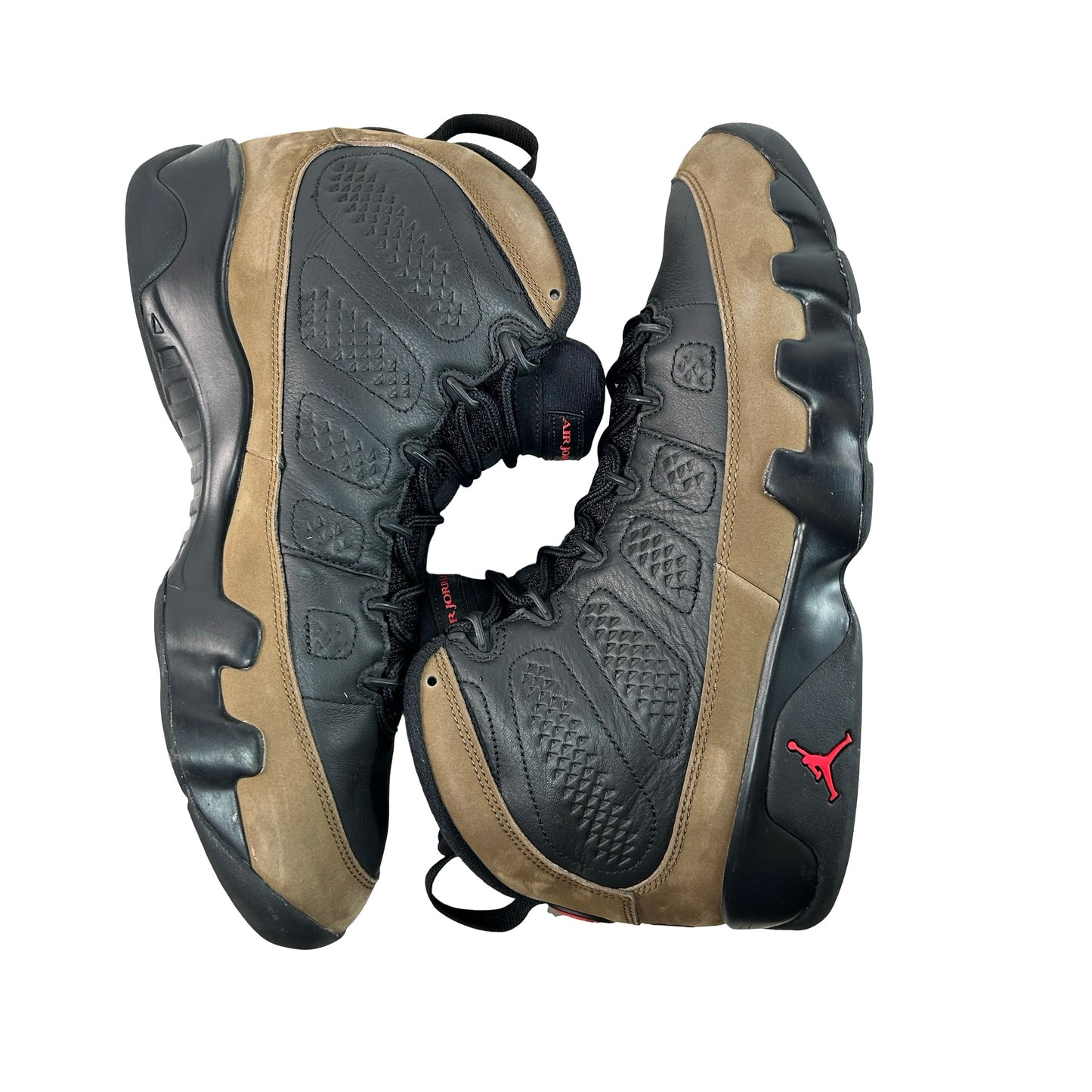 HV4794 030 Air Jordan 9 Retro Olive (2024) [USED] - 12 M (Used3) (No Box3)