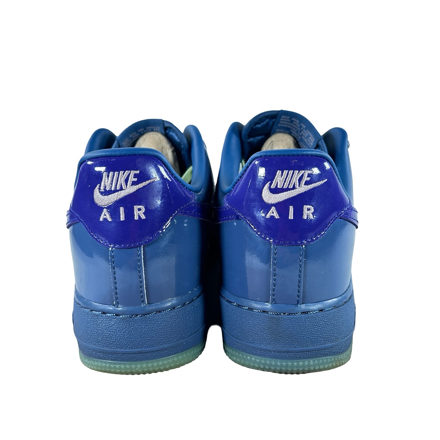 IO4489 400 Nike Air Force 1 Low Patent Leather Mystic Navy Grape Ice [USED] - 10.5 M (Used)