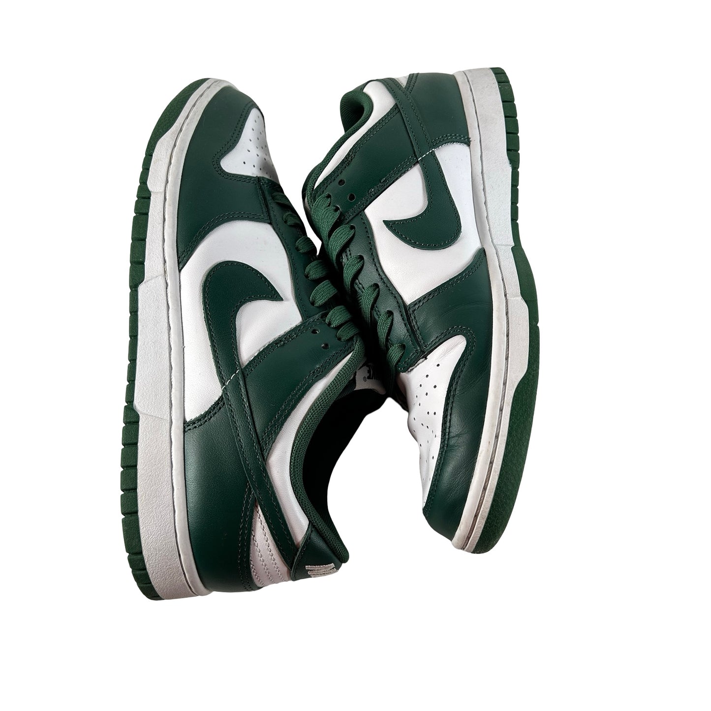 DD1391 101 Nike Dunk Low Michigan State [USED] - 9 M (Used2)