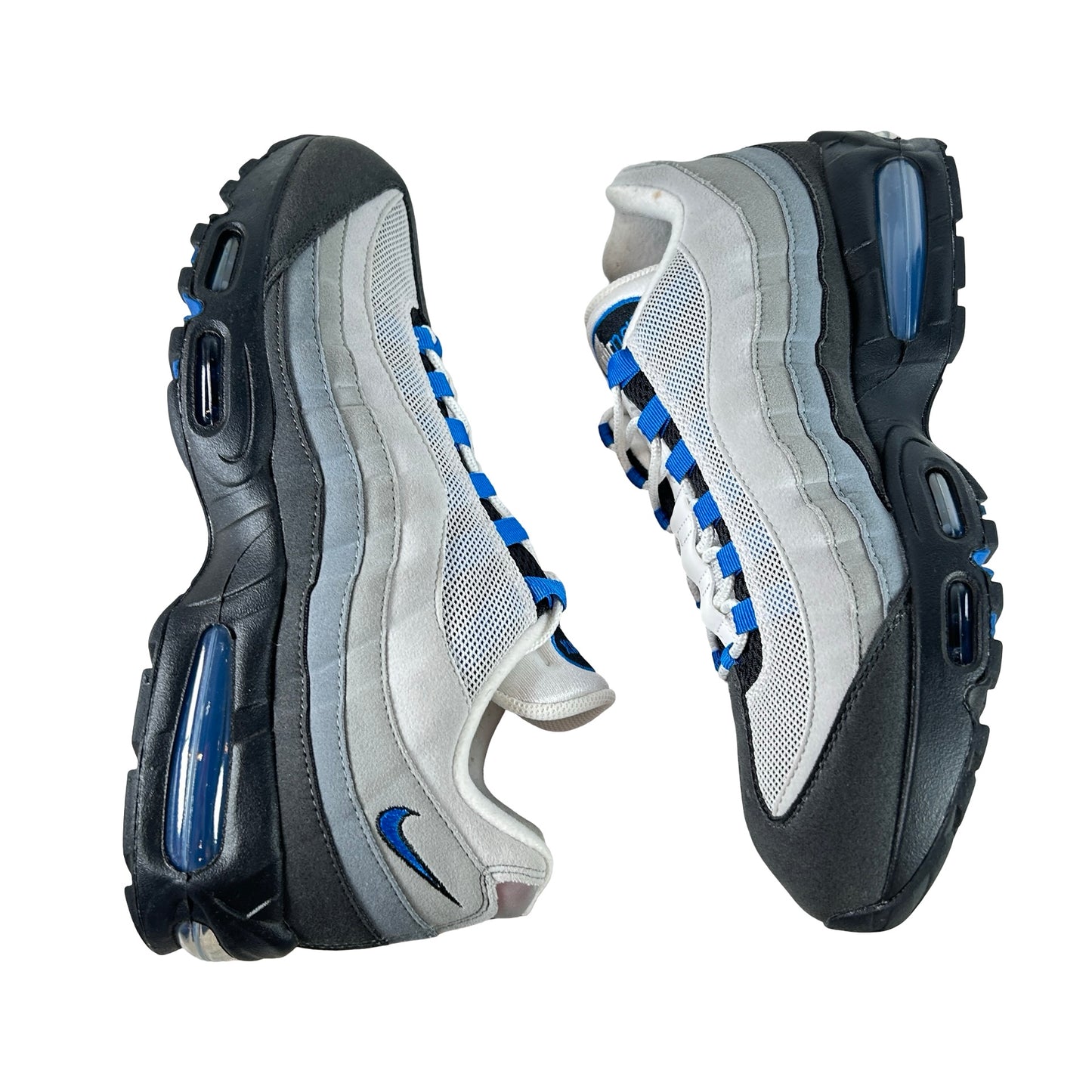 IM7410 100 Nike Air Max 95 OG Big Bubble Blue Spark [USED] - 12 M (Used)