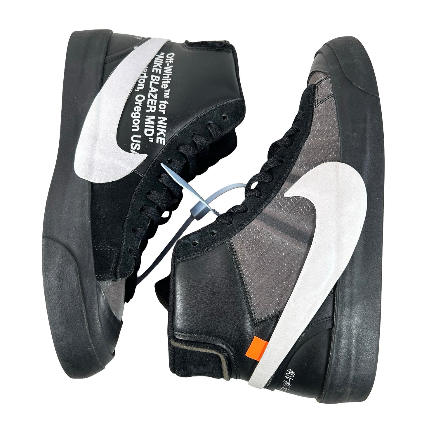 AA3832 001 Nike Blazer Off-White Black [USED] - 9.5 M (Used)