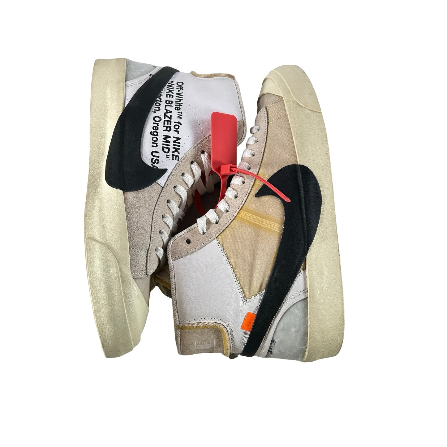AA3832 100 Nike Blazer Mid Off-White [USED] - 11.5 M (Used)