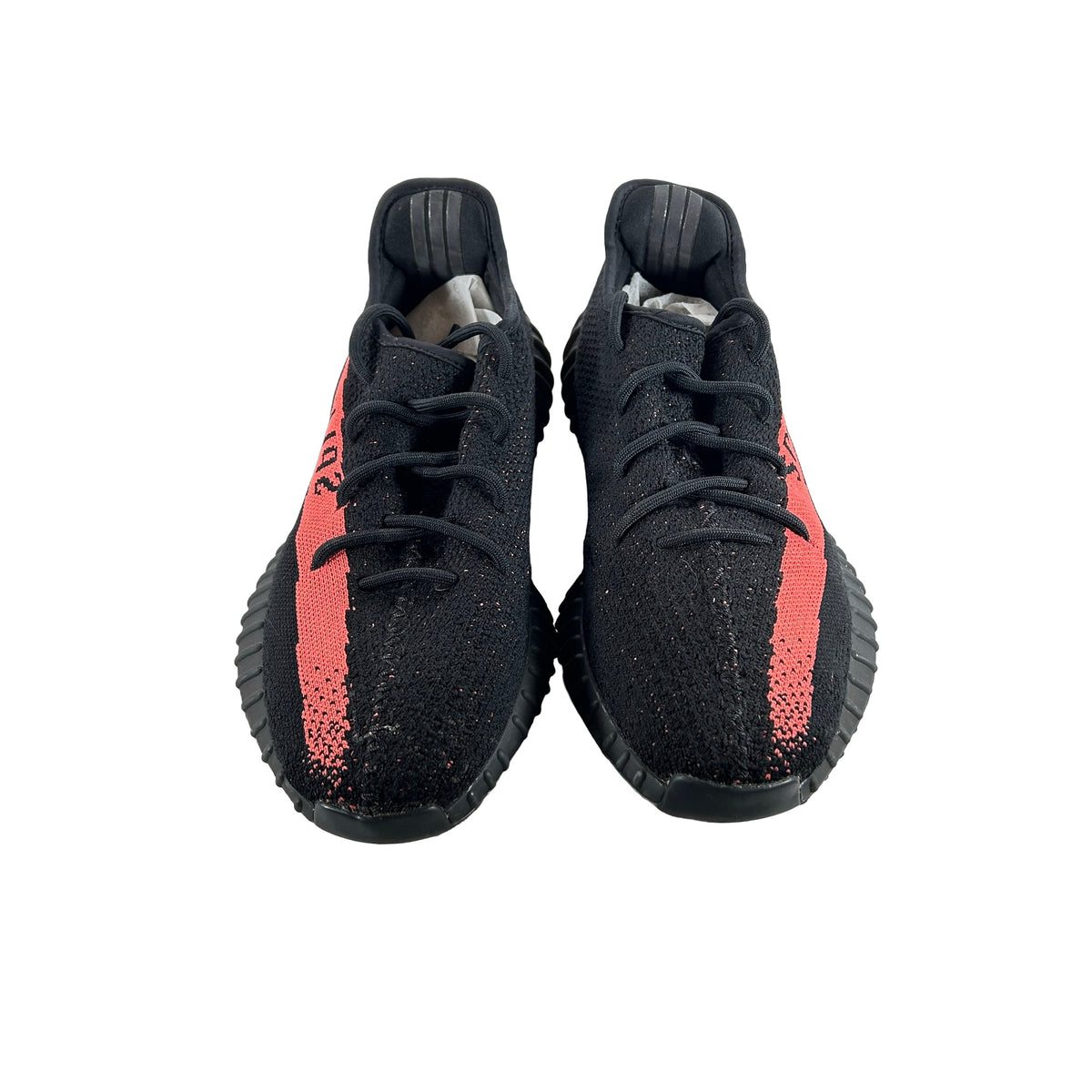 BY9612 Yeezy Boost 350 V2 Core Black Red [USED] - 10.5 M (Used) (No Box)