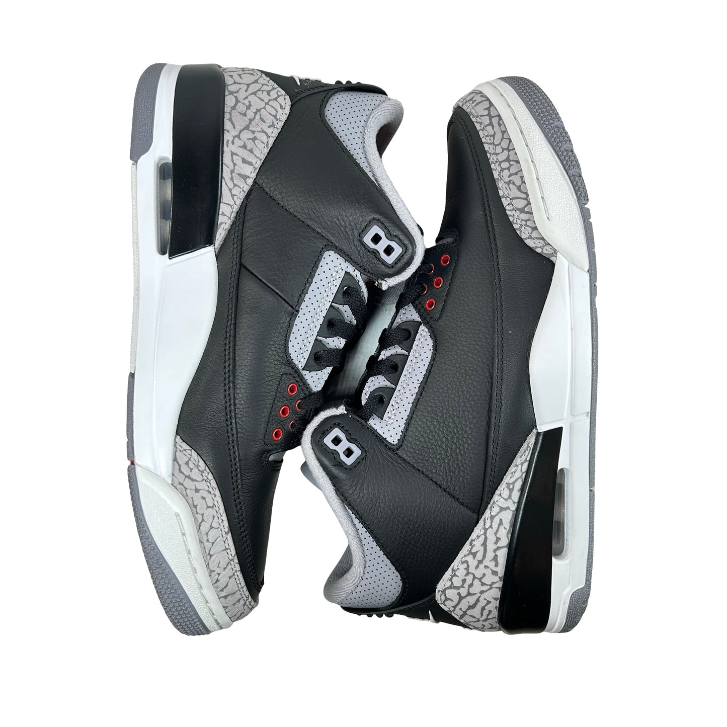 DN3707 010 Jordan 3 Retro Black Cement Reimagined (2024) [USED] - 9 M (Used11)