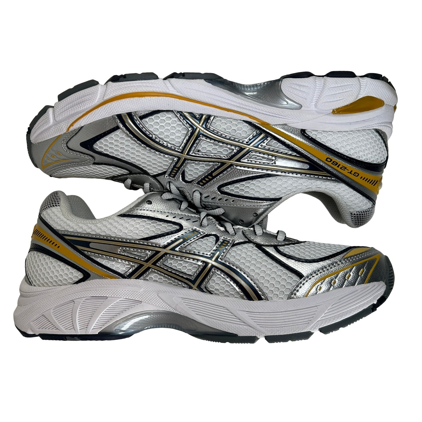 1203A275 102 ASICS GT-2160 Blanco Plata pura Oro