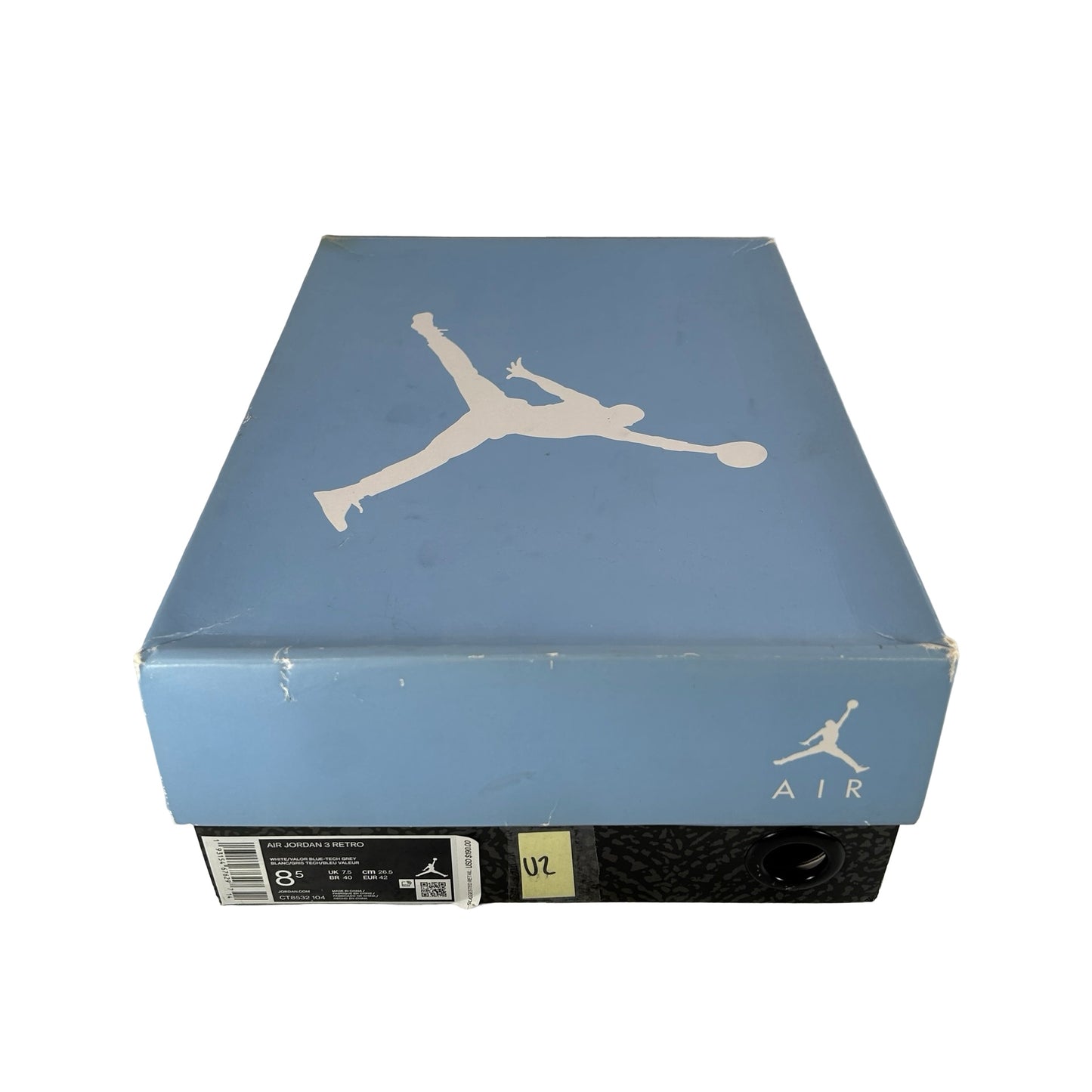 CT8532 104 Jordan 3 Retro UNC (2020) [USED] - 8.5 M (Used2)