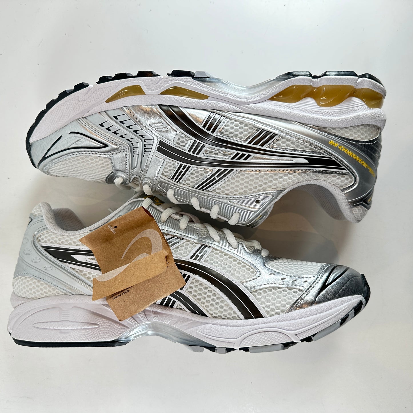 1203A537 101 ASICS GEL-Kayano 14 Tai Chi Yellow [USED] - 10.5 M (VNDS)