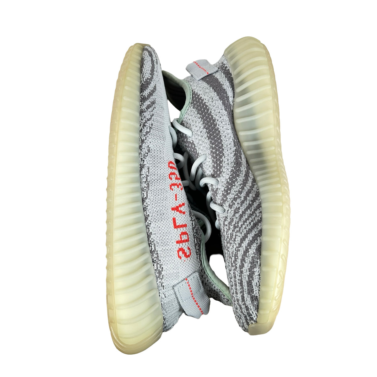 B37571 adidas Yeezy Boost 350 V2 Blue Tint (2017/2023) [USED] - 9 M (VNDS2)