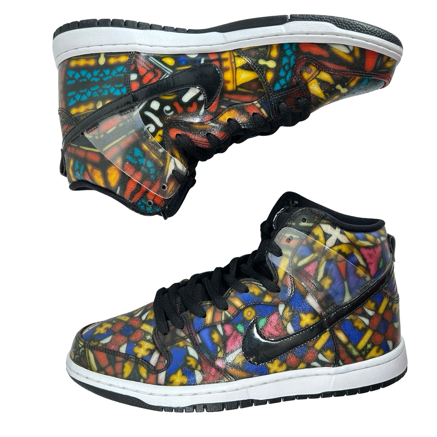 313171 606 Nike SB Dunk High Concepts Stained Glass [USED] - 9.5 M (Used2)