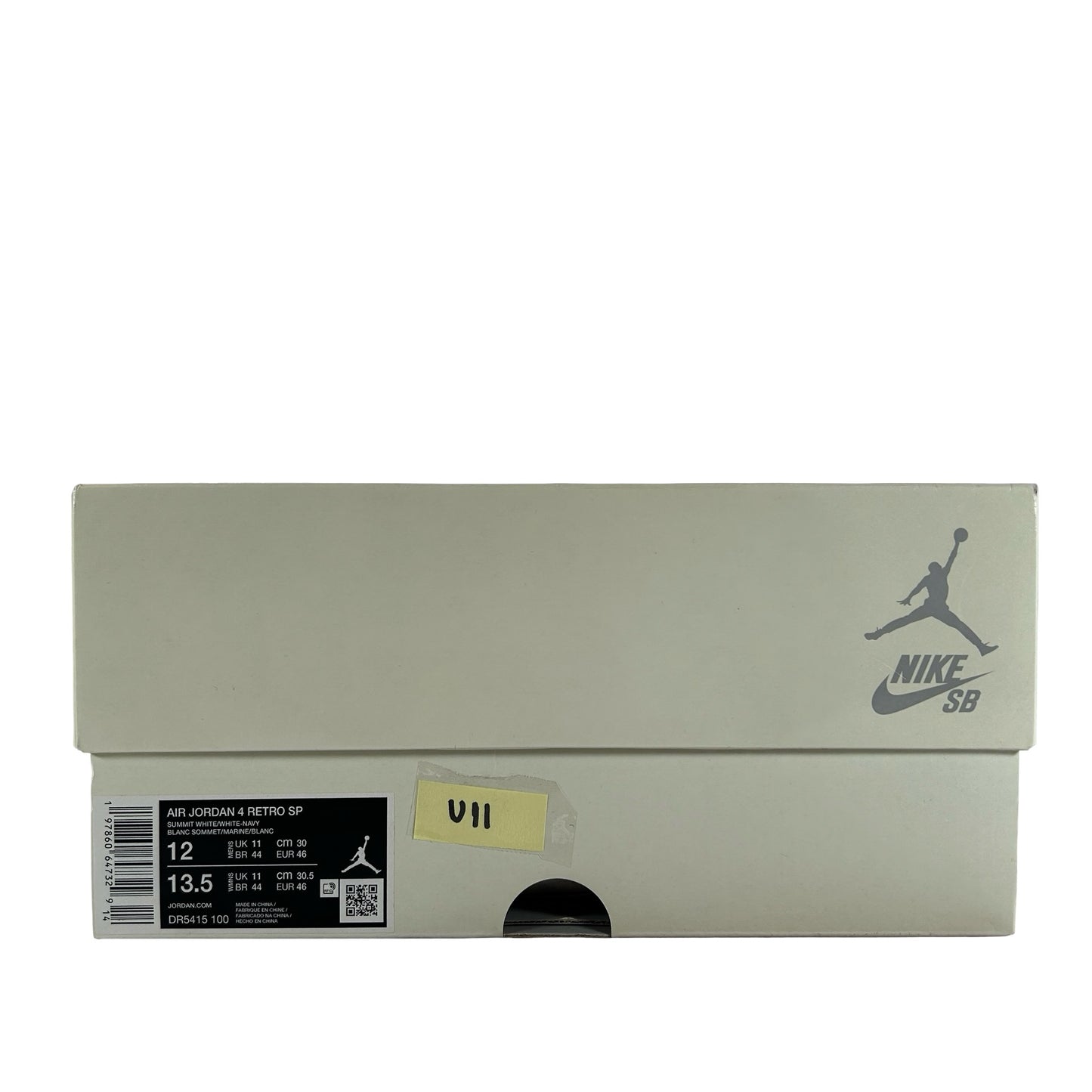 DR5415 100 Jordan 4 Retro SB Navy [USED] - 12 M (Used11)