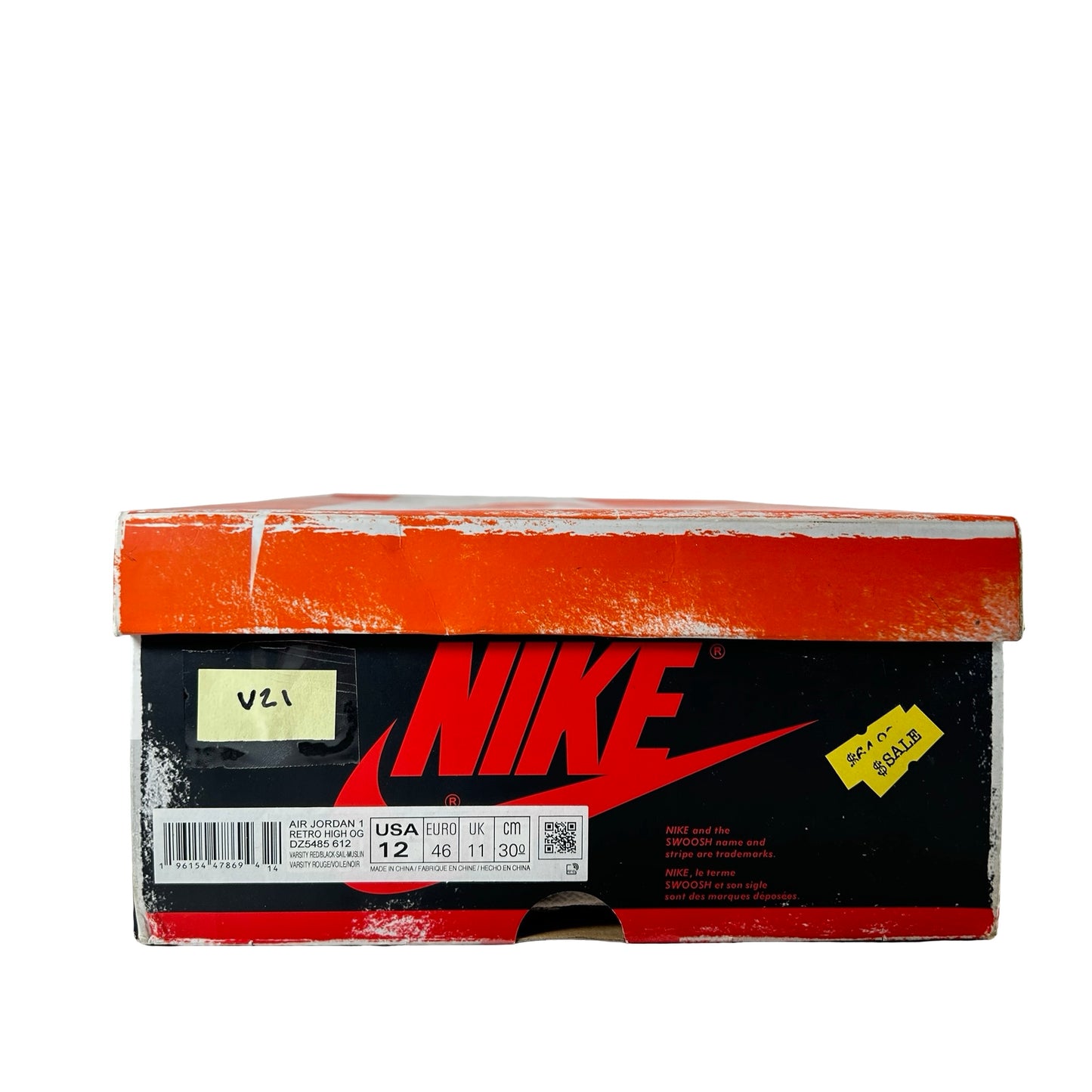 DZ5485 612 Jordan 1 Retro High OG Chicago Lost And Found [USED] - 12 M (Used21)