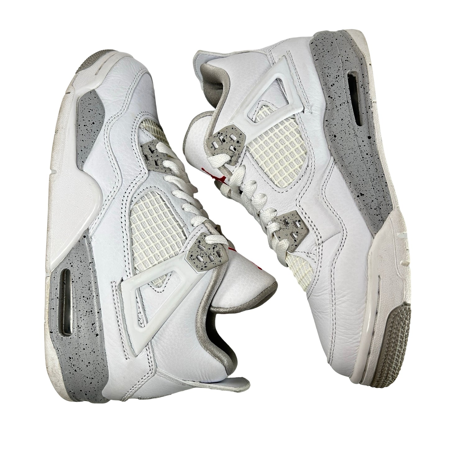 DJ4699 100 Jordan 4 Retro White Oreo (2021) (GS) [USED] - 4.5 Y (Used) (Replace Box)