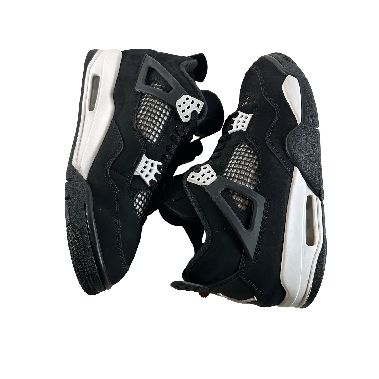 FQ8138 001 Air Jordan 4 Retro White Thunder [USED] - 10.5 M (Used2) (Replace Box2)