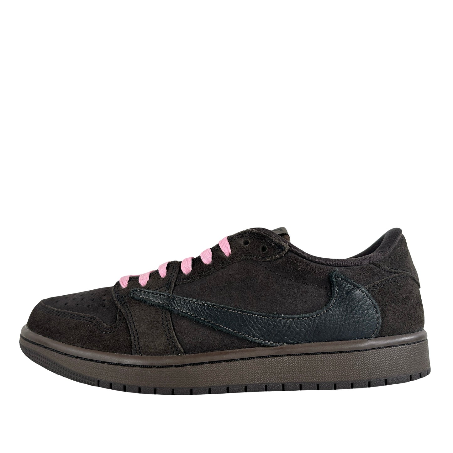DM7866 202 Jordan 1 Retro Low OG SP Travis Scott Velvet Brown [USED] - 8 M (Used7)
