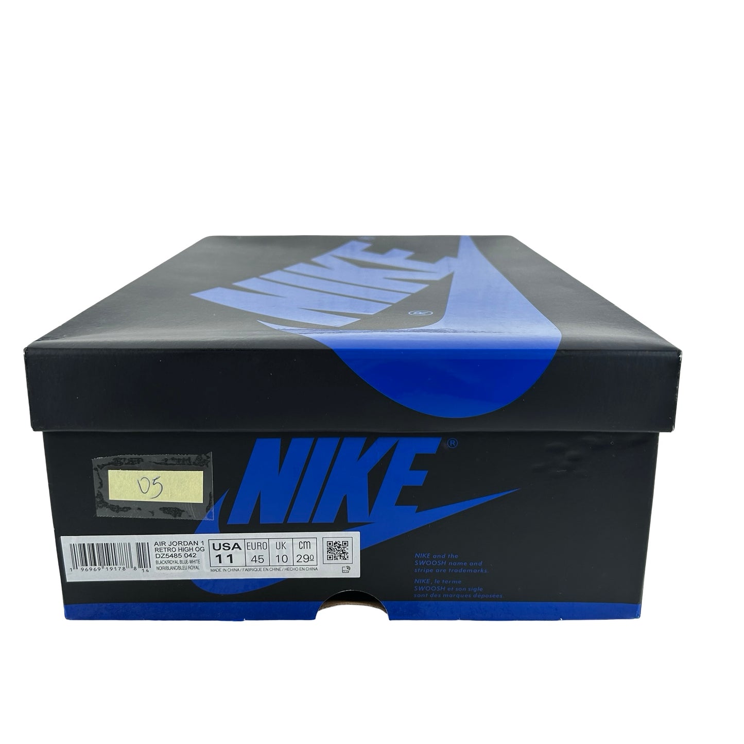 DZ5485 042 Jordan 1 Retro High OG Royal Reimagined [USED] - 11 M (Used5)