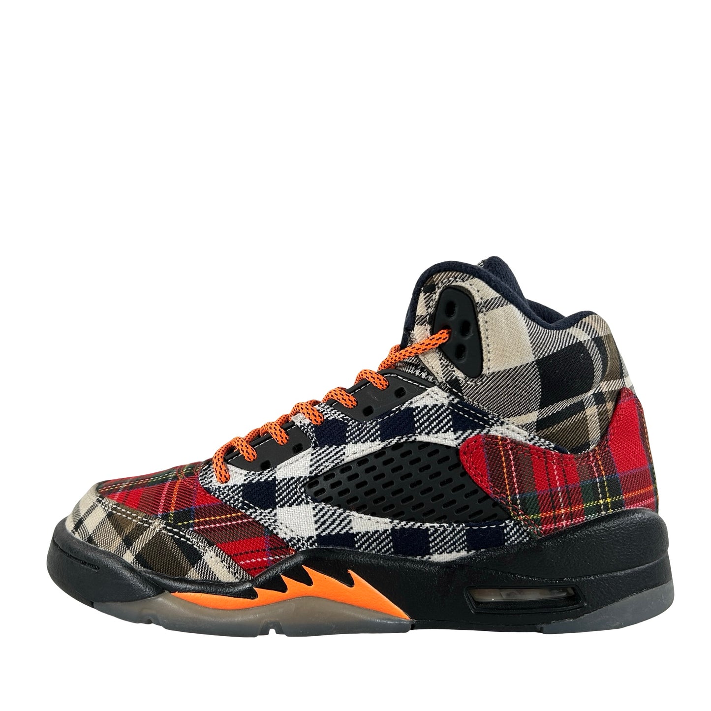 FD4814 008 Jordan 5 Retro Plaid (GS) [USED] - 5 Y (Used) (No Box)
