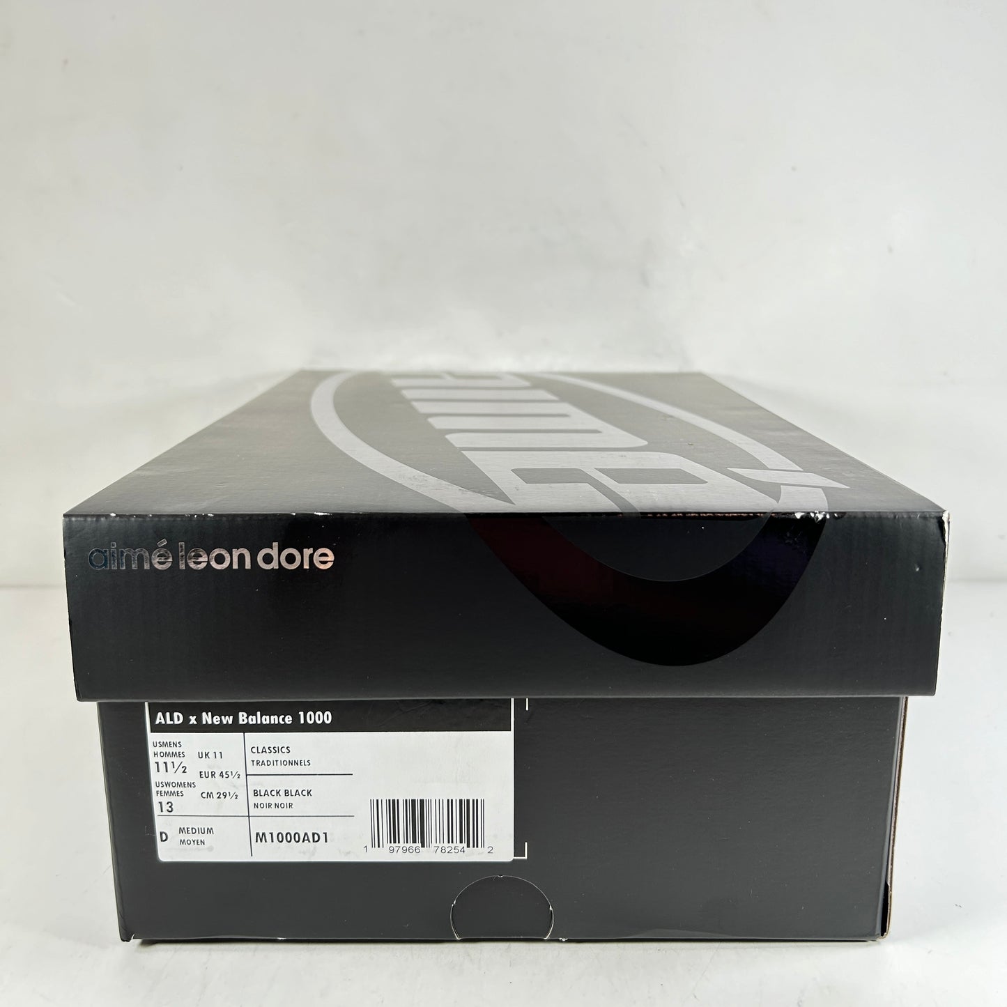 M1000AD1 New Balance 1000 Aime Leon Dore Black [USED] - 11.5 M (Used)