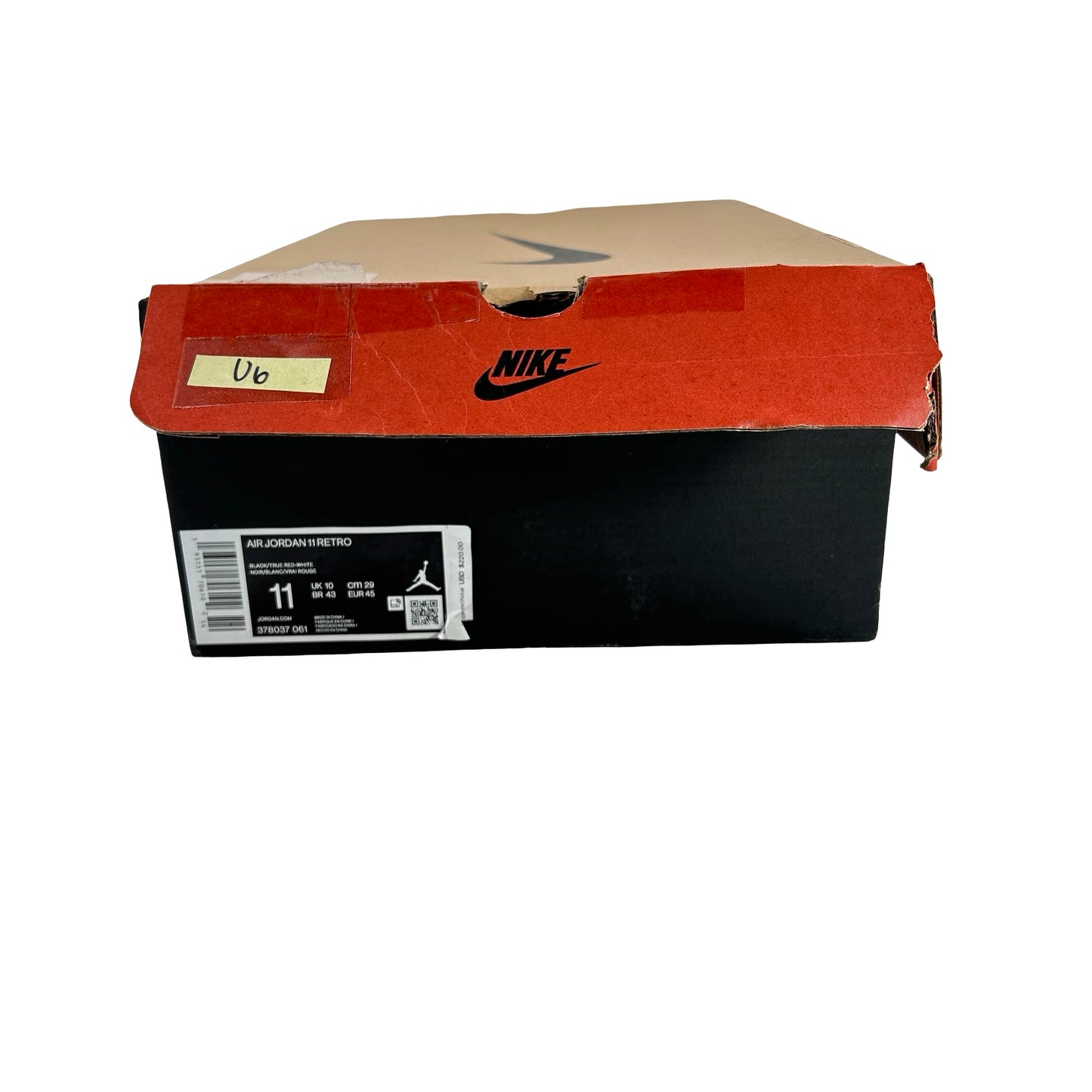 378037 061 Jordan 11 Bred (2019) [USED] - 11 M (Used6)