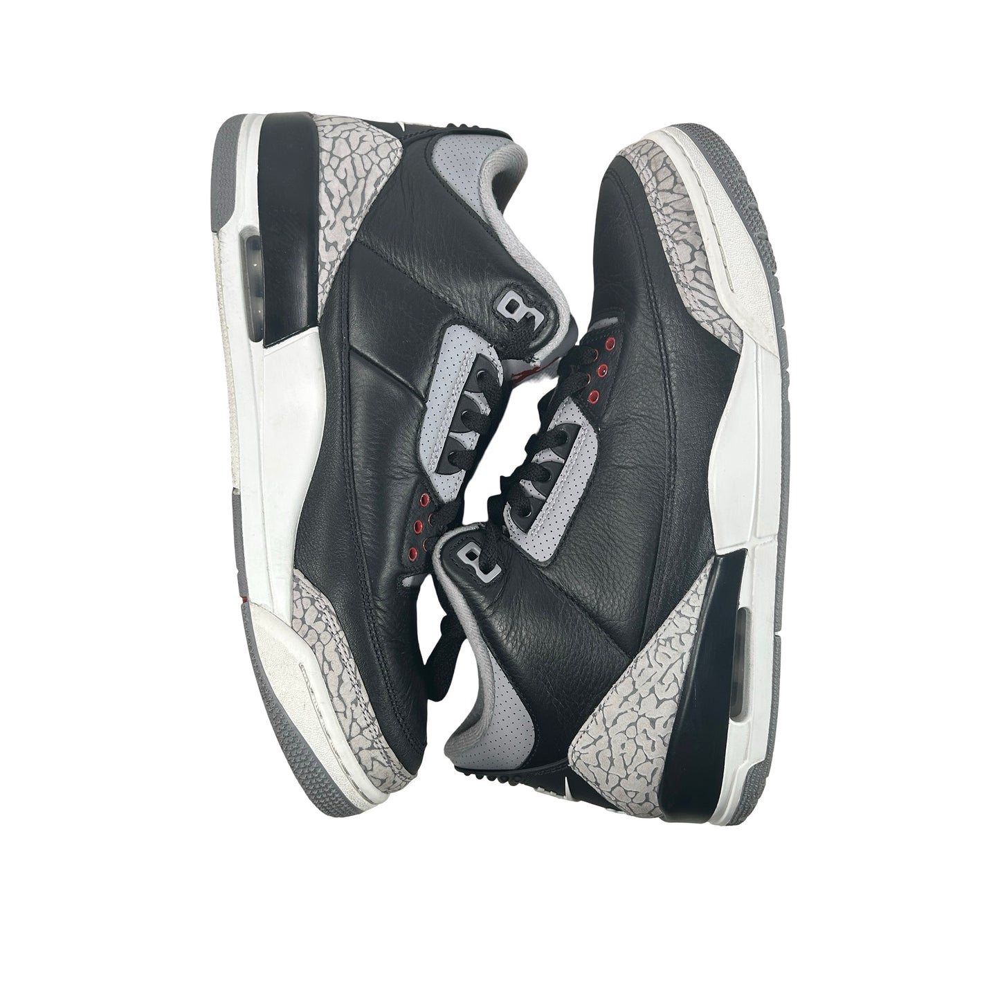 DN3707 010 Jordan 3 Retro OG Black Cement (2024) [USED] - 10.5 M (Used23)