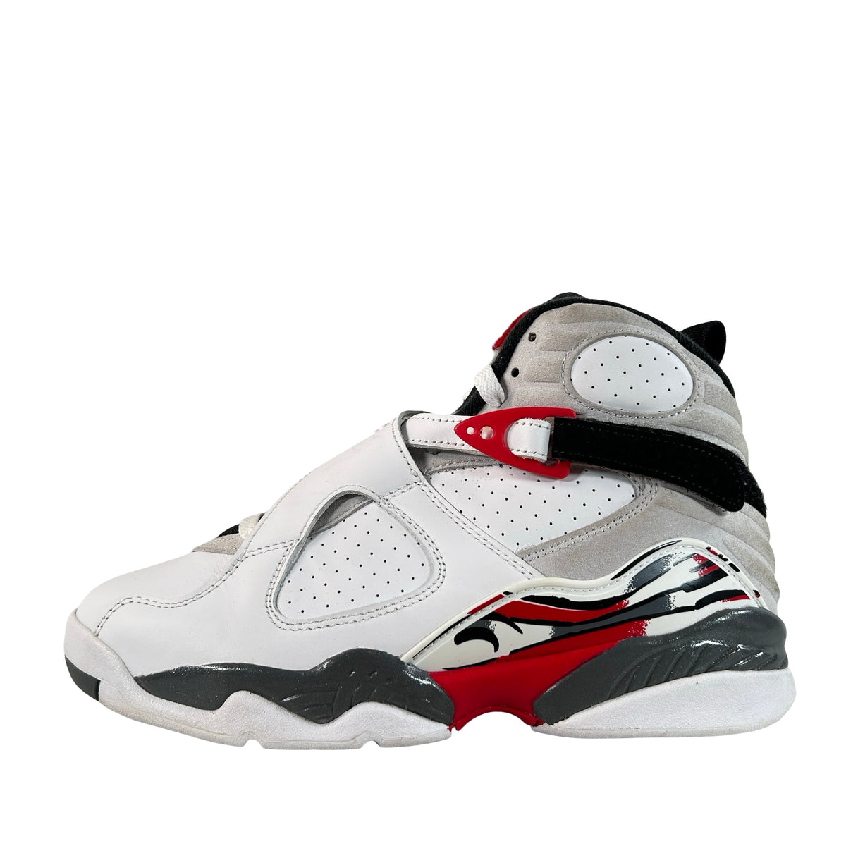 305368 100 Jordan 8 Retro White True Red (2025) (GS) [USED] - 6.5 Y (Used2)