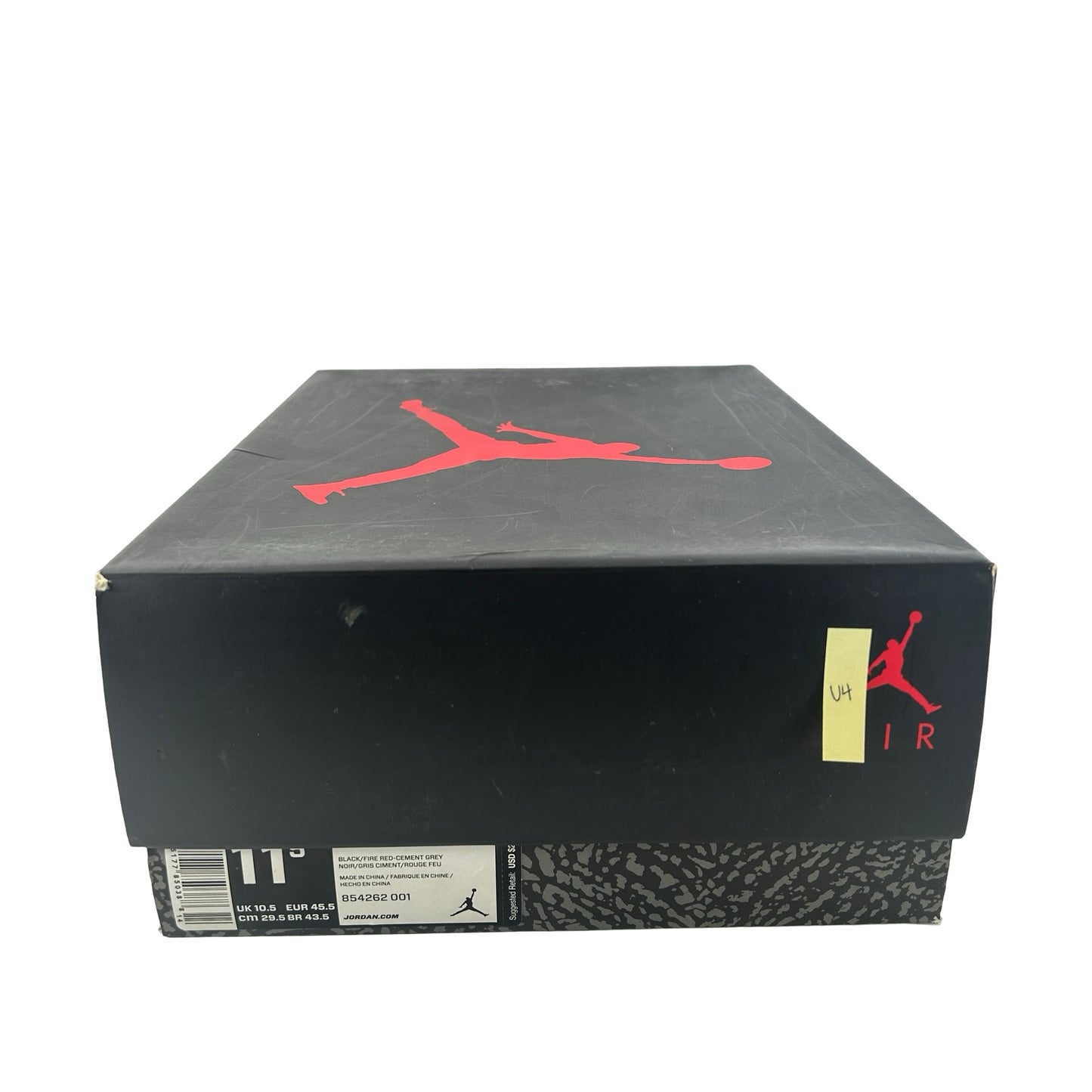 854262 001 Jordan 3 Retro Black Cement (2018) [USED] - 11.5 M (Used4) (No Insoles)
