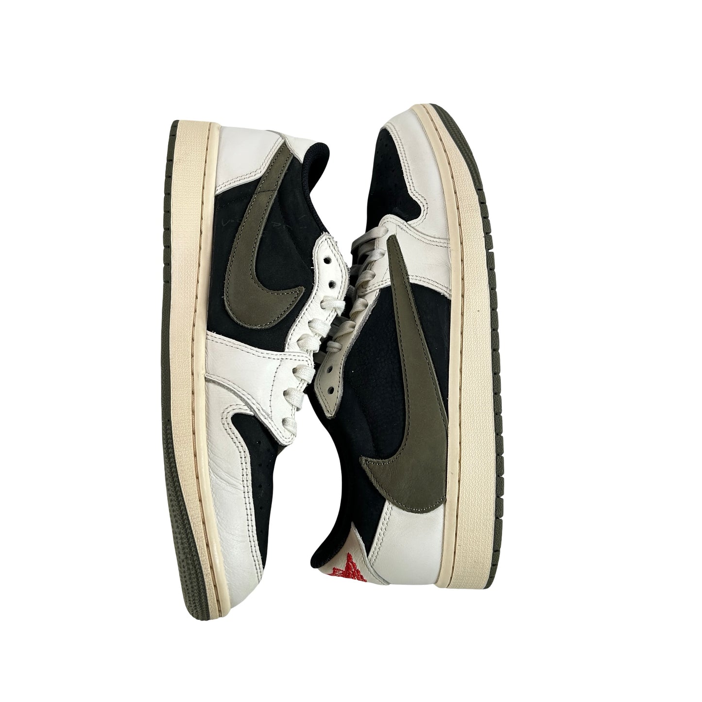 DZ4137 106 Jordan 1 Retro Low OG SP Travis Scott Olive (W) [USED] - 10.5 W (Used) (Replace Box)