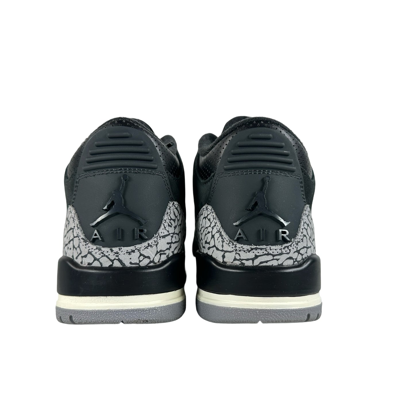 CK9246 001 Jordan 3 Retro Off Noir (Women's) [USED] - 8 W (Used)