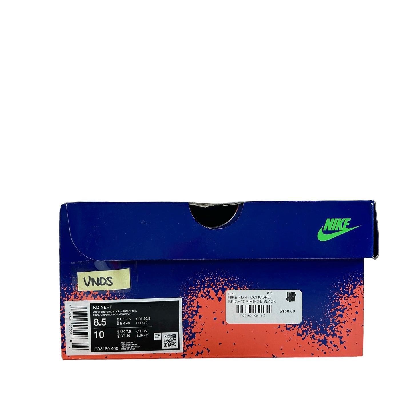 FQ8180 400 Nike KD 4 NERF (2024) [USED] - 8.5 M (VNDS)