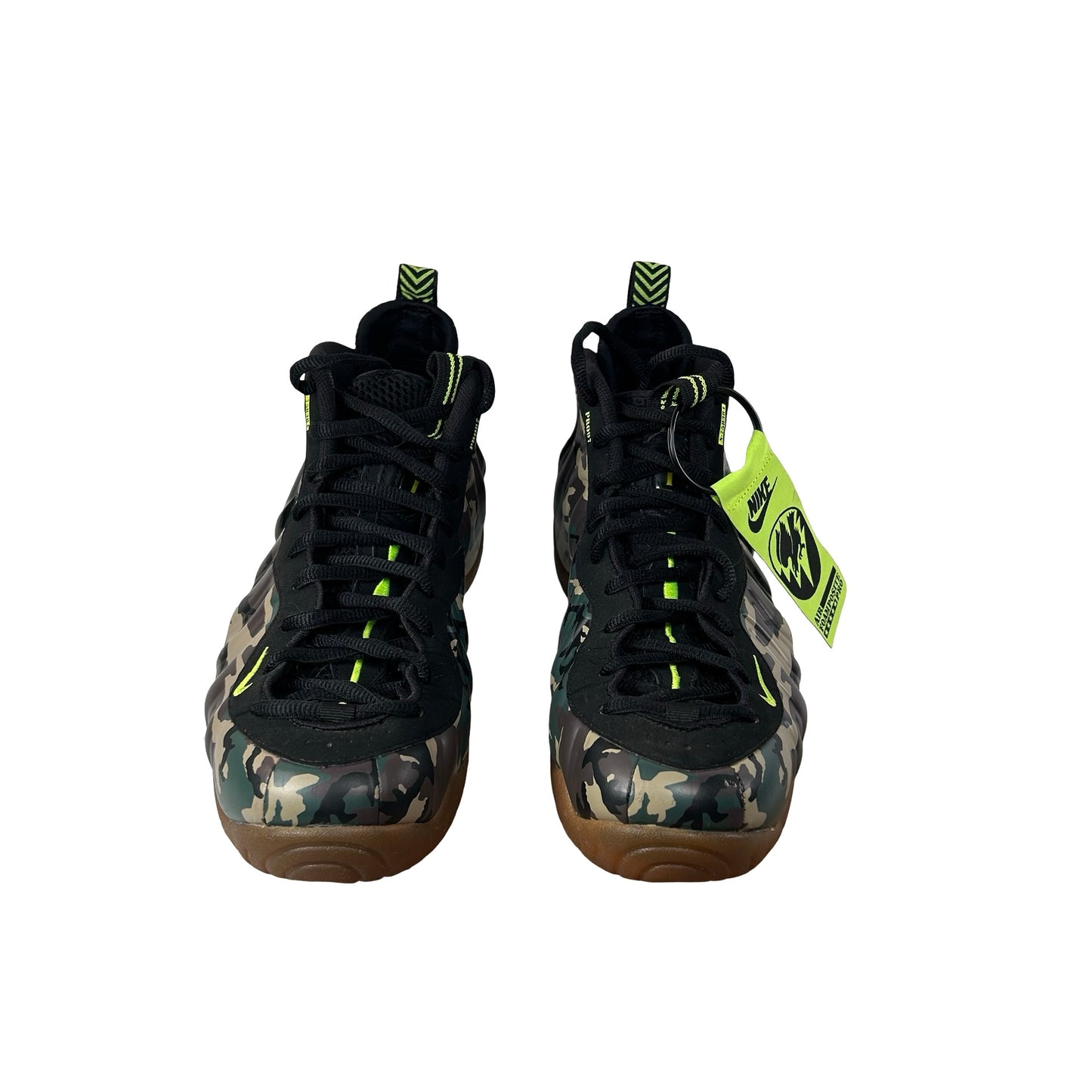 587547 300 Nike Air Foamposite Pro Army Camo [USED] - 10 M (Used) (No Box)