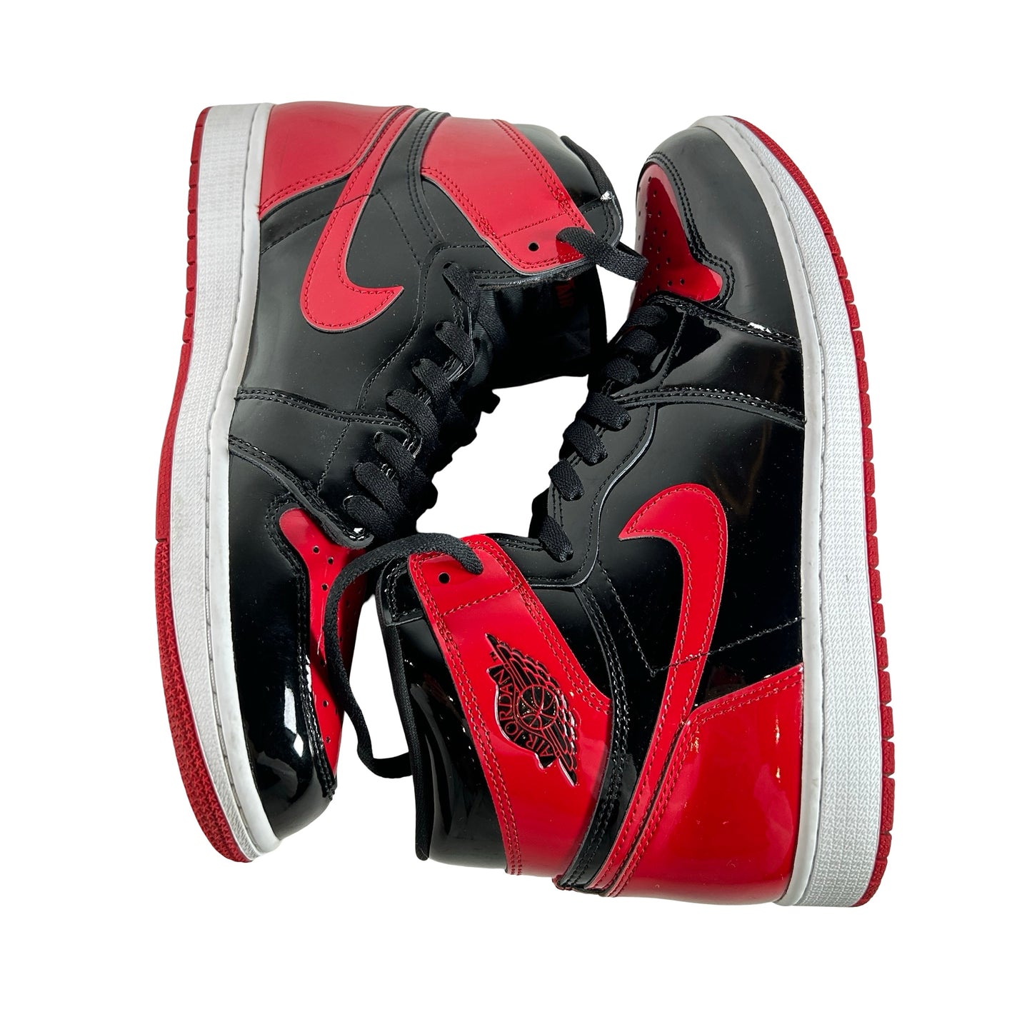 555088 063 Jordan 1 Retro High OG Patent Bred [USED] - 11.5 M (Used4)