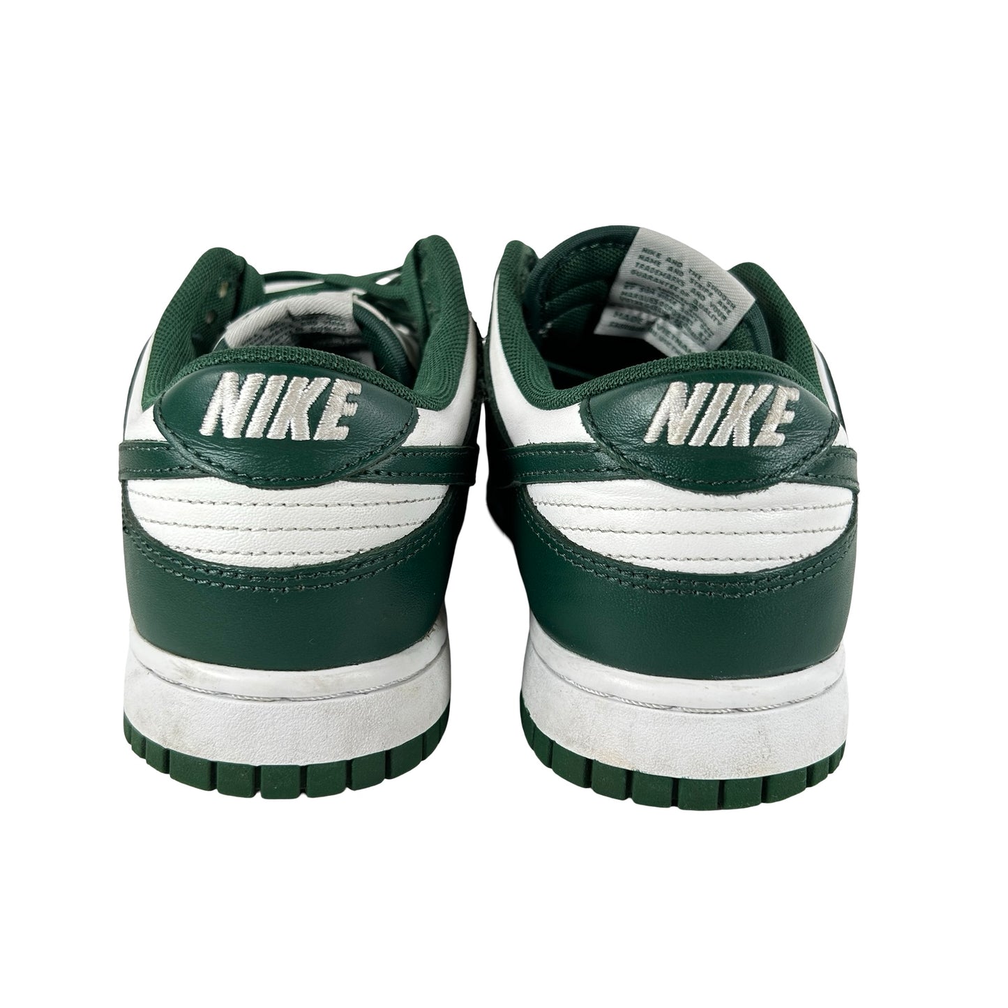 DD1391 101 Nike Dunk Low Michigan State [USED] - 8.5 M (Used) (No Box)