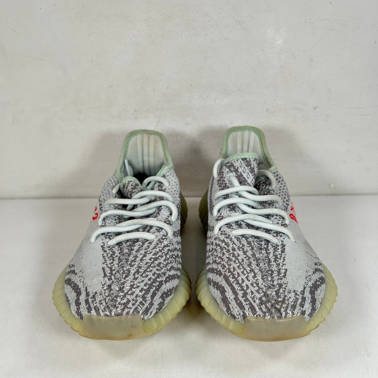 B37571 adidas Yeezy Boost 350 V2 Blue Tint (2017/2023) [USED] - 6 M (Used)