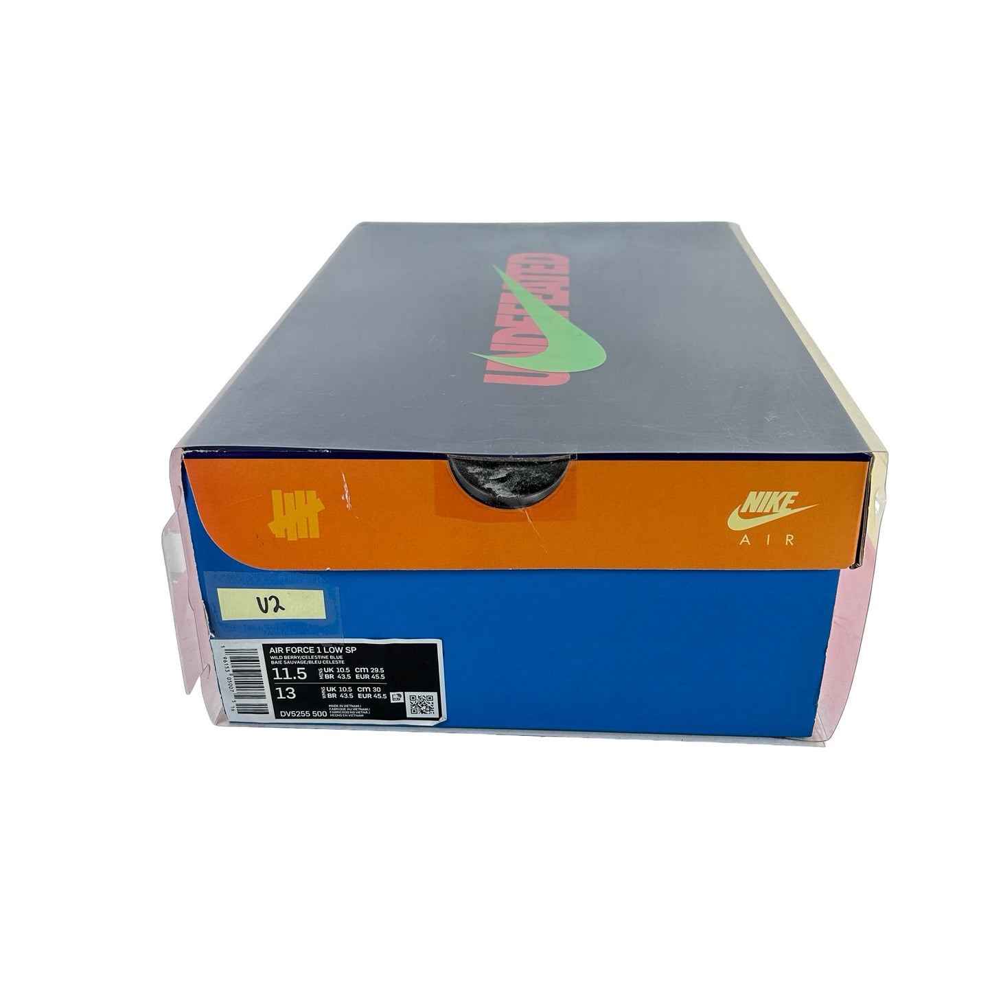 DV5255 500 Nike Air Force 1 Low SP Undefeated Multi-Patent Wild Berry [USED] - 11.5 M (Used2)