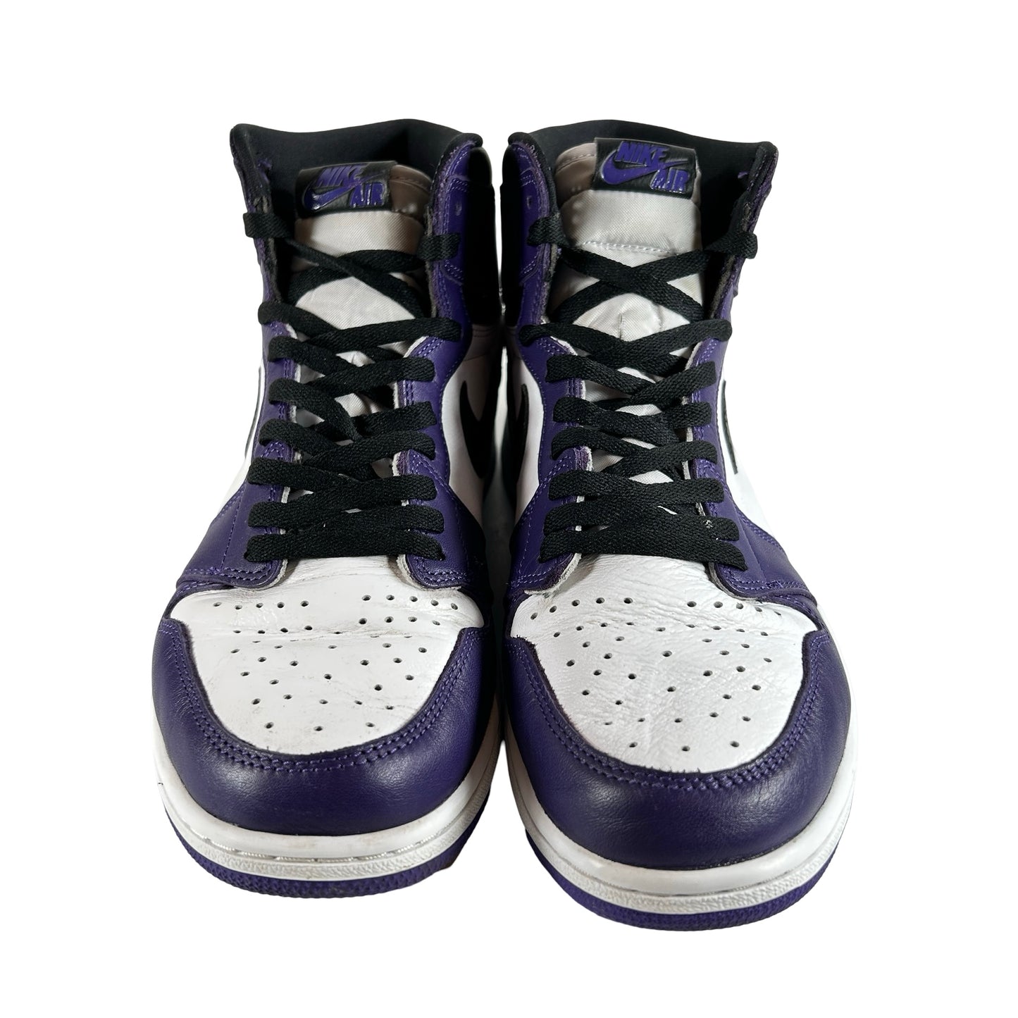 555088 500 Jordan 1 Court Purple [USED] - 11.5 M (Used)