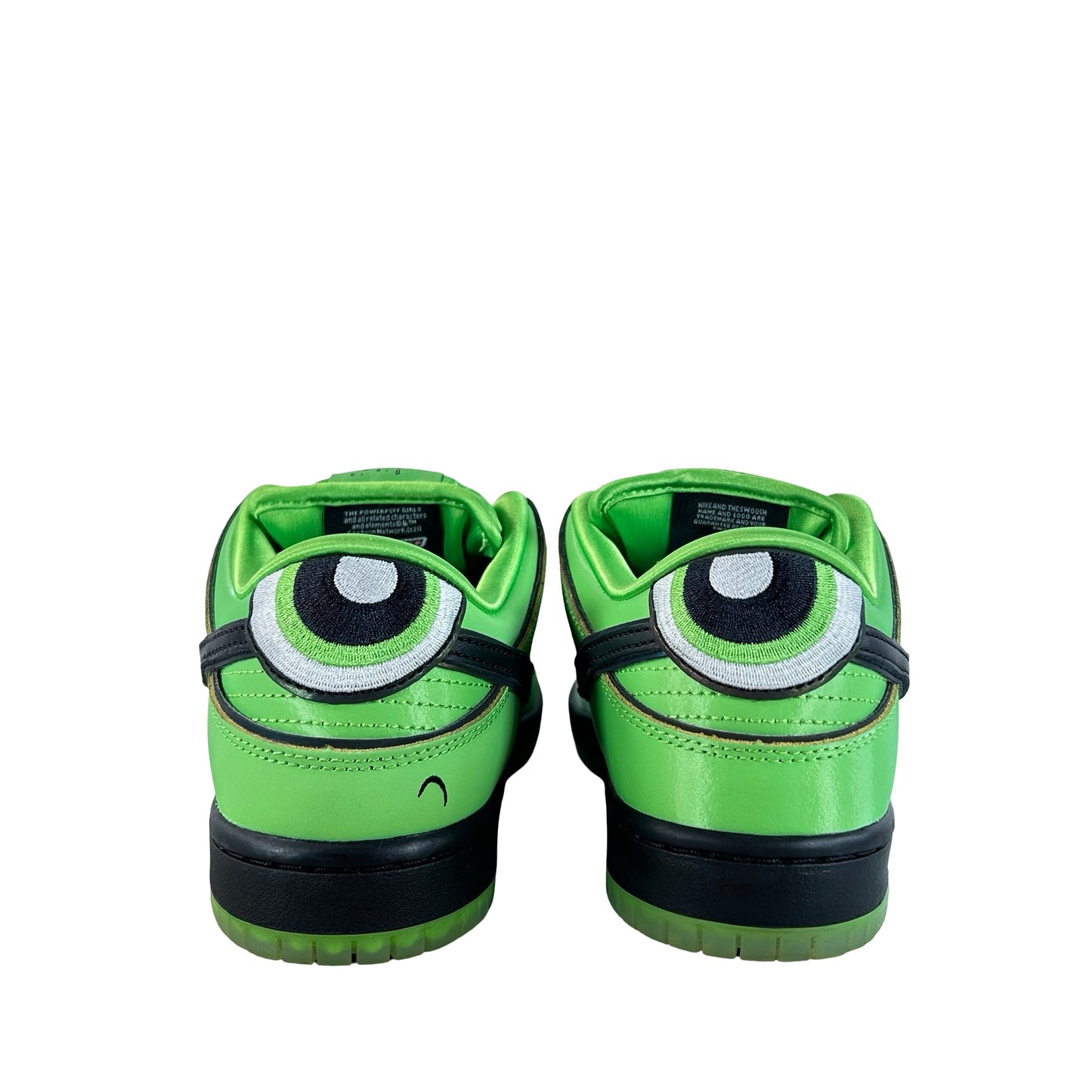 FZ8319 300 Nike SB Dunk Low The Powerpuff Girls Buttercup [USED] - 6 M (Used) (No Box)