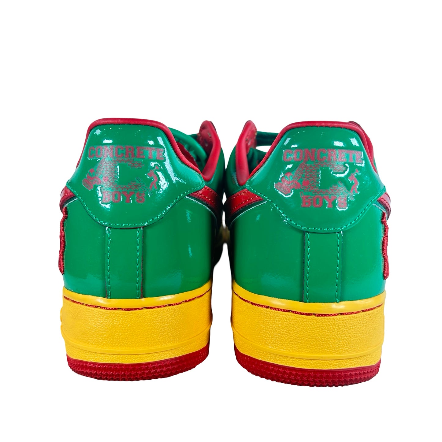 IH4383 300 Nike Air Force 1 Low Lil Yachty Concrete Boys Lucky Green [USED] - 9 M (Used6)
