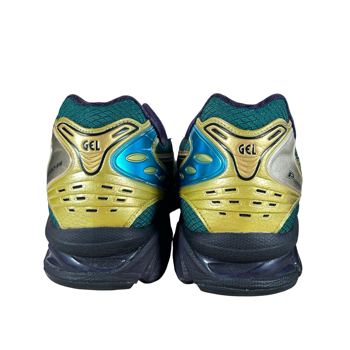 1203A639 300 ASICS Gel-Kayano 14 P. Andrade Gradation Green [USED] - 12 M (Used2)